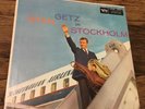 Stan Getz- In Stockholm LP Orig '56 Clef Trumpet Verve MGV-8213 Cool Jazz DG OOP