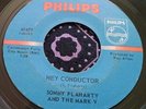 Frantic Mod Garage Punk Fuzz Shaker 45 Sonny Flaharty Hey Conductor Philips HEAR