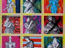 DAVID BOWIE ART RECORD +STAMPS ANDY WARHOL N.MINT RARE VINYL