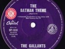 GALLANTS 45: THE BATMAN THEME/ROBIN'S BLUES AUSSIE CAPITOL SAMPLE EX+/EX  1966