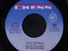 HARVEY SCALES & 7 SOUNDS: Funky Football / Get Down 1970 45 (date rubber stamp