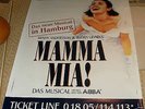 ABBA -GIANT PROMO POSTER MAMMA MIA  SIZE 174 X 118 CM