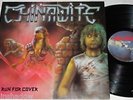 CHINAWITE run for cover LP Mausoleum Rec. BL 1984 Metal NWOBHM