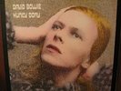 DAVID BOWIE - Hunky Dory - LP UK Glam Rock Lyric Sheet RCA  rare oop