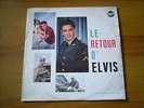 ELVIS PRESLEY Le retour d'elvis FRENCH LP RCA 430 324 MAY 1960