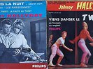 EP BOF  JOHNNY HALLYDAY- LES PARISIENNES - RETIENS LA NUIT - YA YA TWIST -