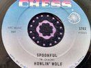 Chess Chicago Blues Mod R&B 45 Howlin' Wolf Spoonful / Howlin' For My HEAR
