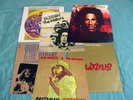BOB MARLEY - 6 x Vinyl LPs BURNIN'/RASTAMAN/CONFRONTATION/EXODUS/EARLY/NATTY VG
