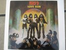 KISS - LOVE GUN LP - W/ALL ORIGINAL INSERTS , INC. LOVE GUN & KISS ARMY MAILER