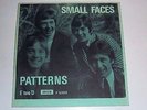 SMALL FACES - PATTERNS - 45 RARE DANISH PS 1967 MOD FREAKBEAT LISTEN