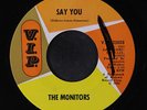 MONITORS: Say You / All For Someone 45 (xol) Soul