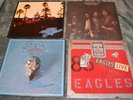 4 Vintage EAGLES Record Albums Greatest Hits Hotel California LIVE Desperado