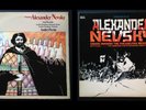 2x ALEXANDER NEVSKY Film Score OST LPs PROKOFIEV André Previn Sergei Eisenstein