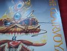 IRON MAIDEN CLAIRVOYANT 12 SINGLE UK 45 LP SIGNED BRUCE DICKINSON