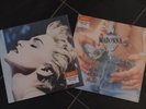MADONNA - TRUE BLUE (BLUE VINYL) & LIKE A PRAYER (RED VINYL) - SAINSBURYS LIMITE