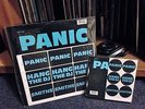 THE SMITHS - 'PANIC' VINYL RECORDS WITH STICKERS. 12