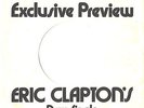 ERIC CLAPTON--PROMO ONLY TITLE SLEEVE + PROMO 45--(BELL BOTTOM BLUES)--PS-PIC