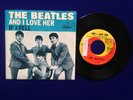 Beatles AND I LOVE HER IF I FELL CAPITOL Picture Sleeve Scranton 