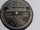 Fred Astaire - 78rpm single 10-inch – Brunswick #7717 C.2 The Way You Look....