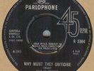 THE IN CROWD**WHY MUST THEY CRITICISE**BEAT**MOD**LISTEN TO IT