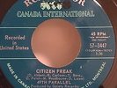 49th Parallel - Citizen Freak - VG+ Garage/Psych