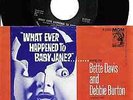 BETTE DAVIS WHAT EVER HAPPENED TO BABY JANE PS 45 rpm LETTER DADDY DEBBIE BURTON