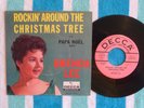 BRENDA LEE Rockin' Around The Christmas Tree 45 rpm PROMO w/ PICTURE SLEEVE 1958