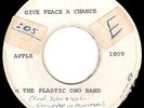 PLASTIC ONO BAND - 1969 Pre-Release TEST PRESSING of GIVE PEACE A CHANCE - HEAR
