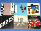 BAD COMPANY -BURNIN SUN+ ROUGH DIAMONDS+ STRAIGHT SHOOTER---6 ALBUM LOT