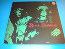 BLACK SABBATH Best Of LP Japan 73 Vertigo Swirl Press Thick Texured Cover & Book