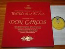 Santini Verdi Don Carlos DGG Scala Series Ed1 SLPM 138 760/63, 1/63 4LP Box NM