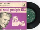 11021 EUROVISION 1963 NORWAY #1 JAN HØILAND - VERY RARE NORWAY 45/PS