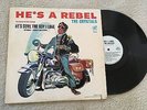 CRYSTALS  HE*S A REBEL LP RARE  PRESS LP RECORD