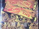 ACDC - TNT - LP - ALBERTS - BLUE ROO - PROMO STICKER - STRONG VG+