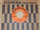 BUDDY HOLLY 45 w/Coral Sleeve, True Love Ways / Bo Diddley, 62352, CLEAN
