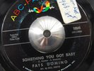 FATS DOMINO if you dont know what love is / something 45 ABC – r&b soul HEAR