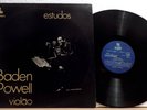 Brazil Guitar Bossa BADEN POWELL Estudos Violao LP Elenco