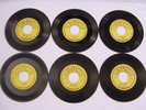 CARL PERKINS JERRY LEE LEWIS 6 SUN 45'S  A STEAL   ROCKABILLY 45