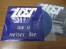 LUST We'll Never Die LP Mint  CMC Blue Rare LTD 100 Private BLASPHEME SORTILEGE