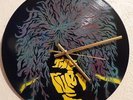 THE CURE inspired clock ,JESUS AND MARY CHAIN,STIFF LITTLE FINGERS.SEX PISTOLS,