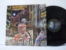 NEAR MINT MINUS IRON MAIDEN SOMEWHERE IN TIME SJ-12524 CAPITOL LP FROM 1986    J