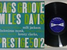 MILES DAVIS BAGS' GROOVE TOP RANK RANK-5012 Japan Vinyl LP