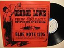 George Lewis New Orleans Stompers V1 - Blue Note Mono Lexington DG RVG Flat Edge