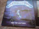 Metallica  Ride The Lightning Vinyl LP Gold Promotional stamp 60396-1 Elektra