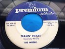 Hear Original RB Doo Wop 45 : The Wheels   Loco   Teasin' Heart   Premium 408