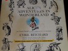 4-LP Box, ALICE'S ADVENTURE IN WONDERLAND, Cyril Ritchard, Riverside SDP22 +BOOK