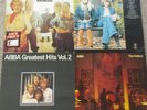 ABBA X 4 VINYL ALBUMS-GREATEST HITS/WATERLOO/THE VISITORS/GREATEST HITS VOL 2