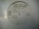 A LIGHTER SHADE OF BROWN Brown & Proud LP Latin Hip-Hop Rap PUMP WLP Promo