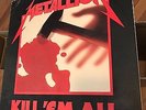 Metallica Kill 'Em All LP Record Vinyl Megaforce Records ?MRI 069 1983