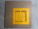 ZOOT SIMS  QUARTET  DISCOVERY ORIGINAL 10 INCH DL 3015  NM/NM